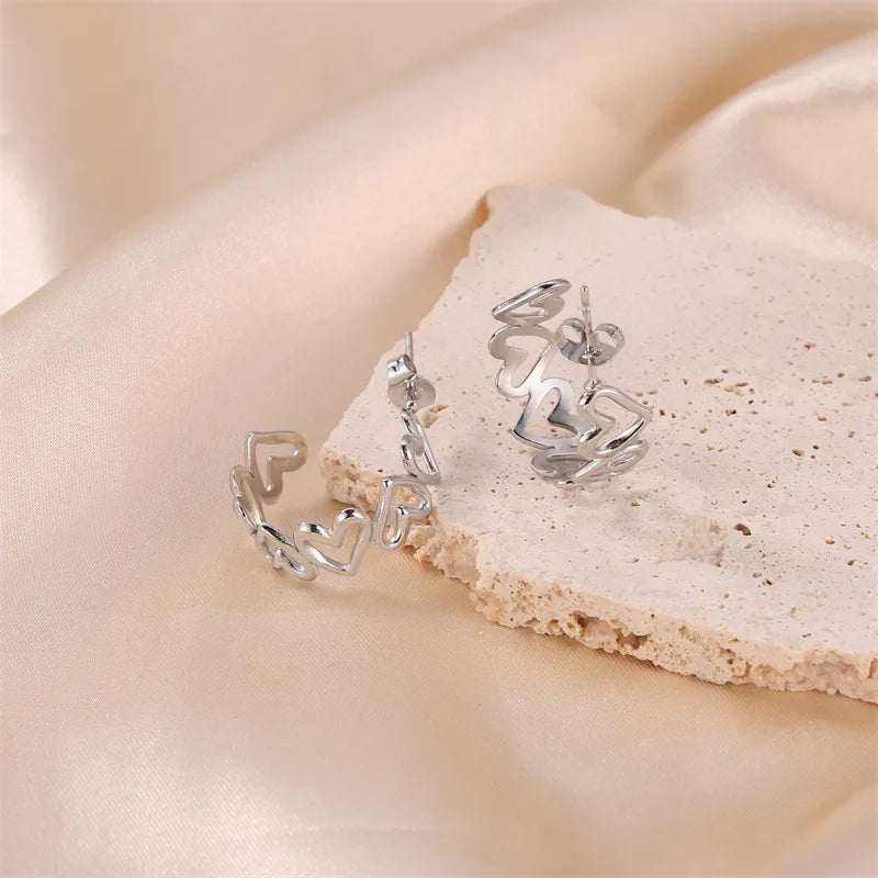 Lovely Heart Earrings