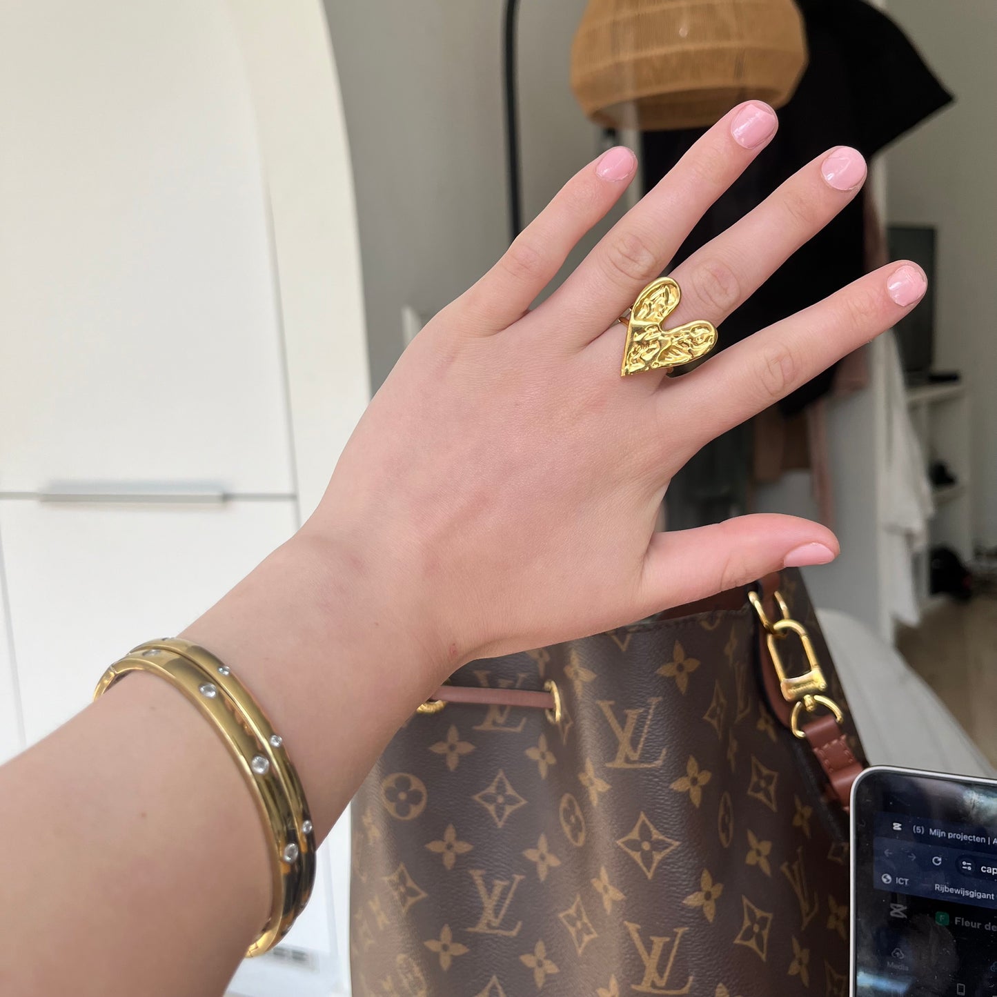 Olivia Heart Ring