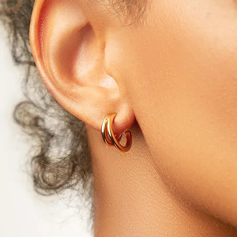 Double Hoop Earrings