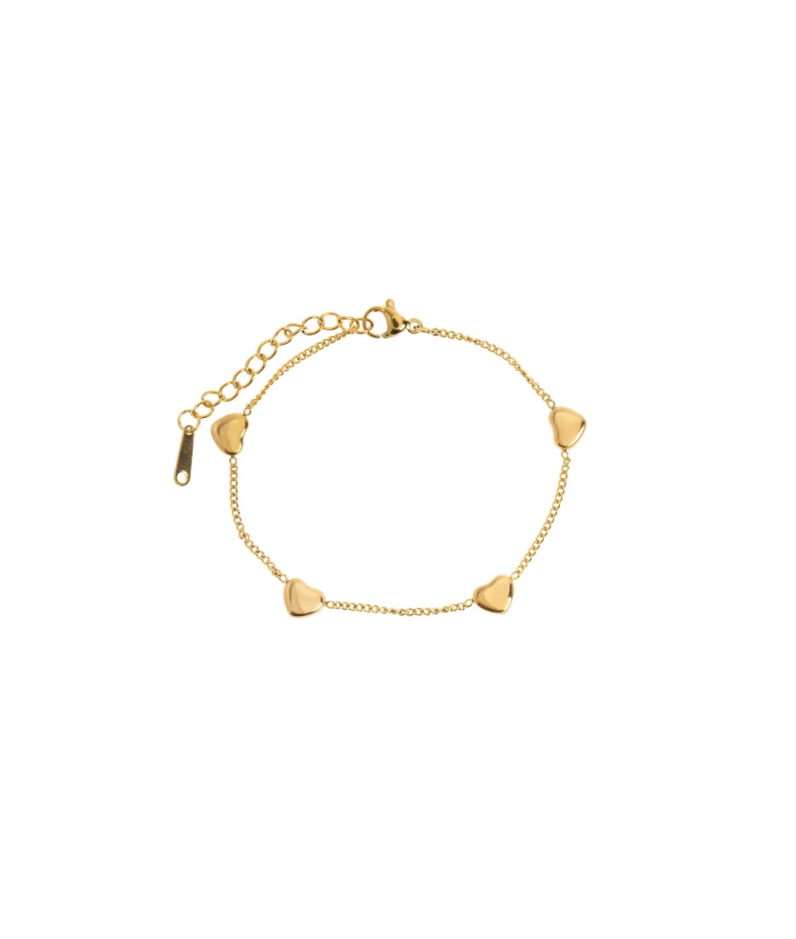 Kaylee Heart Bracelet