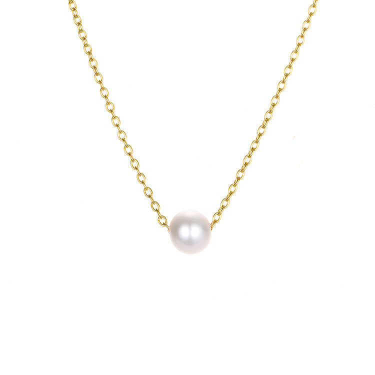 Single Pearl Necklace
