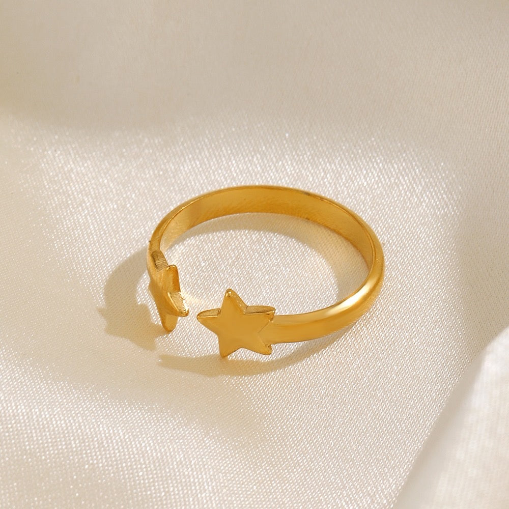 Starry Duo Ring