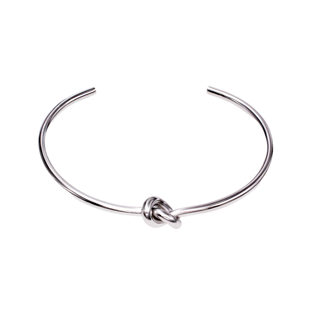 Knotted Bangle Bracelet