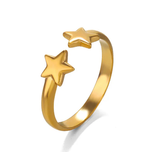 Starry Duo Ring