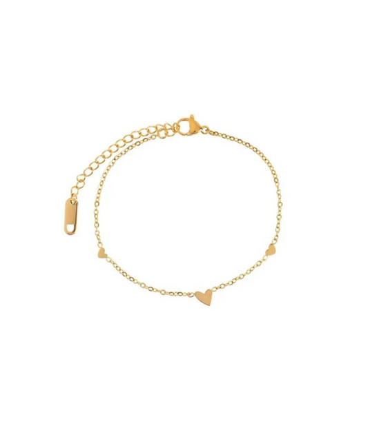 Triple Heart Bracelet