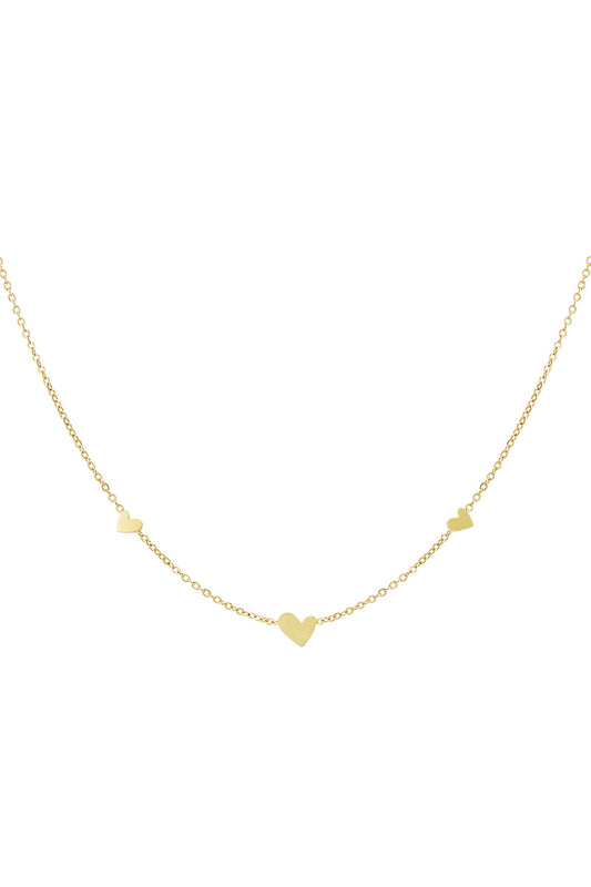 Triple Heart Necklace