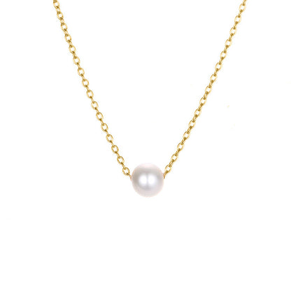 Single Pearl Necklace