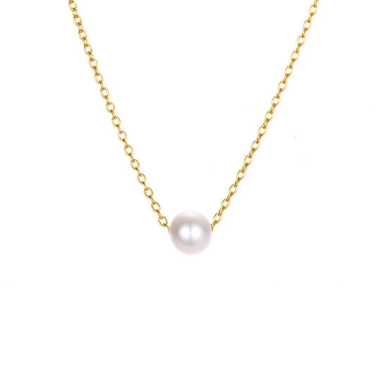 Single Pearl Necklace