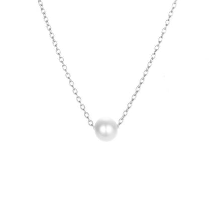 Single Pearl Necklace
