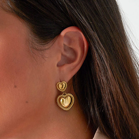 Heart To Heart Earrings